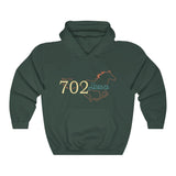 702 Horses Hooded Sweatshirt