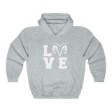 LOVE Ram Hooded Sweatshirt