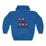 0045 Auto Worker  Hooded Sweatshirt