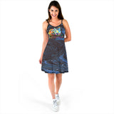 Statue Colorful Sling Dress