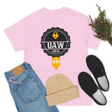 3 UAW local 931 Heavy Cotton Tee