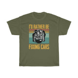 Be Fixing Cars Heavy Cotton Tee