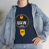 3 UAW local 249 Heavy Cotton Tee