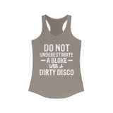 DIRTY DISCOWomen's Ideal Racerback Tank