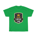 2 UAW local 140 Heavy Cotton Tee