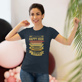 Happy Hour Women's Triblend Tee