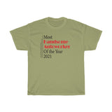 Autoworker Of The Year 2021 Heavy Cotton Tee