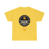 3 UAW local 931 Heavy Cotton Tee