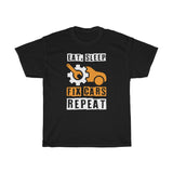 Eat Sleep Repeat Heavy Cotton Tee