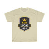 9 UAW local 551 Heavy Cotton Tee