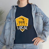 6 UAW local 155 Heavy Cotton Tee