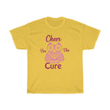 Cheers For The Cure Heavy Cotton Tee