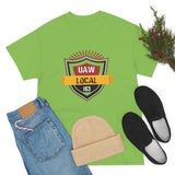 8 UAW local 163 Heavy Cotton Tee