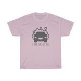 Build Cars All Day Heavy Cotton Tee BLK