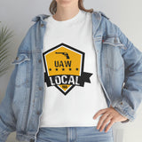 6 UAW local 155 Heavy Cotton Tee