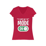 Women's Jersey Short Sleeve V-Neck Tee