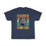 Be Fixing Cars Heavy Cotton Tee