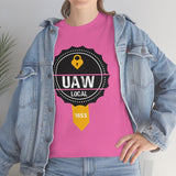 3 UAW local 1853 Heavy Cotton Tee