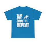 Sand Tape Repeat Heavy Cotton Tee