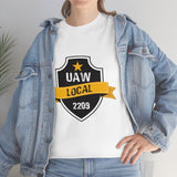 9 UAW local 2209 Heavy Cotton Tee