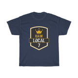 9 UAW local 7 Heavy Cotton Tee