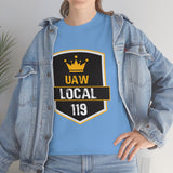 9 UAW local 119 Heavy Cotton Tee