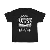 Ford Driver Backwards Heavy Cotton Tee
