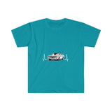Car Printed Unisex Softstyle T-Shirt