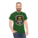 9 UAW local 22 Heavy Cotton Tee