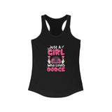 Girl who loves Dodge Women's Top Tank