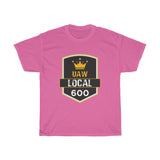 9 UAW local 600 Heavy Cotton Tee