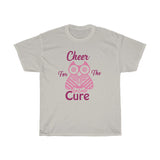 Cheers For The Cure Heavy Cotton Tee