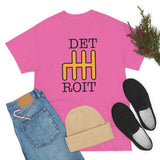 229 DET ROIT Heavy Cotton Tee BLK