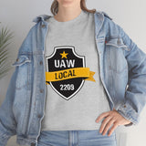 9 UAW local 2209 Heavy Cotton Tee