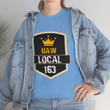 9 UAW local 163 Heavy Cotton Tee