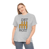 229 DET ROIT Heavy Cotton Tee BLK