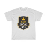 9 UAW local 551 Heavy Cotton Tee