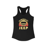 Powered jeep Women's Ideal Racerback Tank