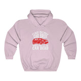 Car Dead Red Hooded Sweatshirt