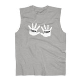 Hand Printed Men's  Ultra  Cotton Sleeveless Tank