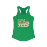 Owner of jeep Women's Ideal Racerback Tank