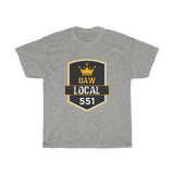 9 UAW local 551 Heavy Cotton Tee