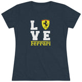 Love Ferrari Women's Triblend Tee