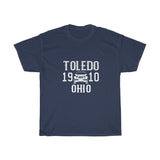 Toledo 1910 OHIO Heavy Cotton Tee