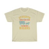 Assembling Wagons Heavy Cotton Tee