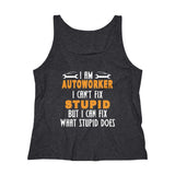 I Am An Autoworker Women's Tank Top