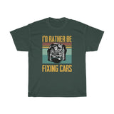 Be Fixing Cars Heavy Cotton Tee