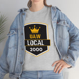 9 UAW local 2000 Heavy Cotton Tee