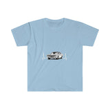 Car Printed Unisex Softstyle T-Shirt
