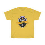 10 UAW local 7 Heavy Cotton Tee